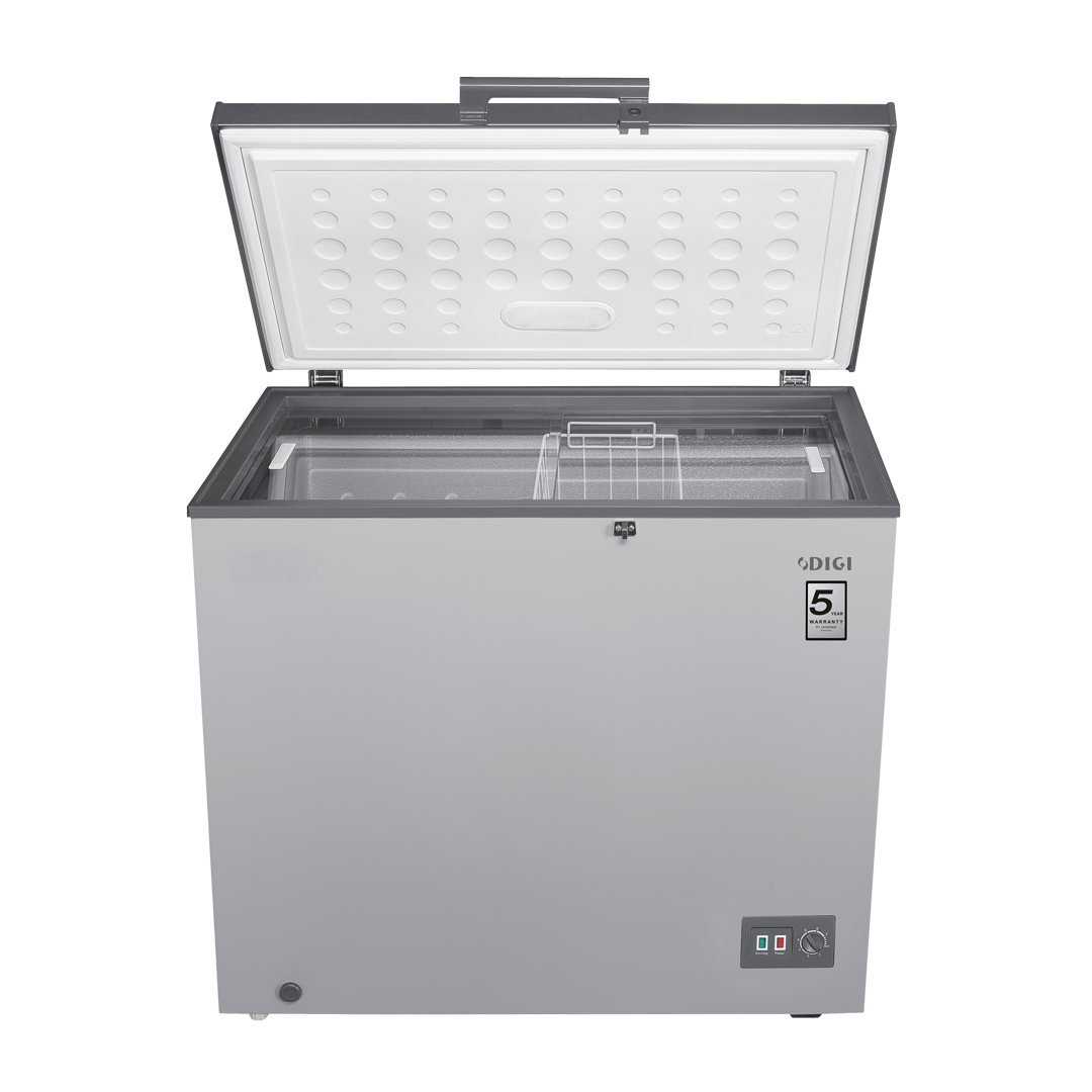 DIGI 200L Freezer with Sliding Glass Top, Fast Freeze, LED Light, Lock & Key, 5Y Warranty (2025) thumbnail