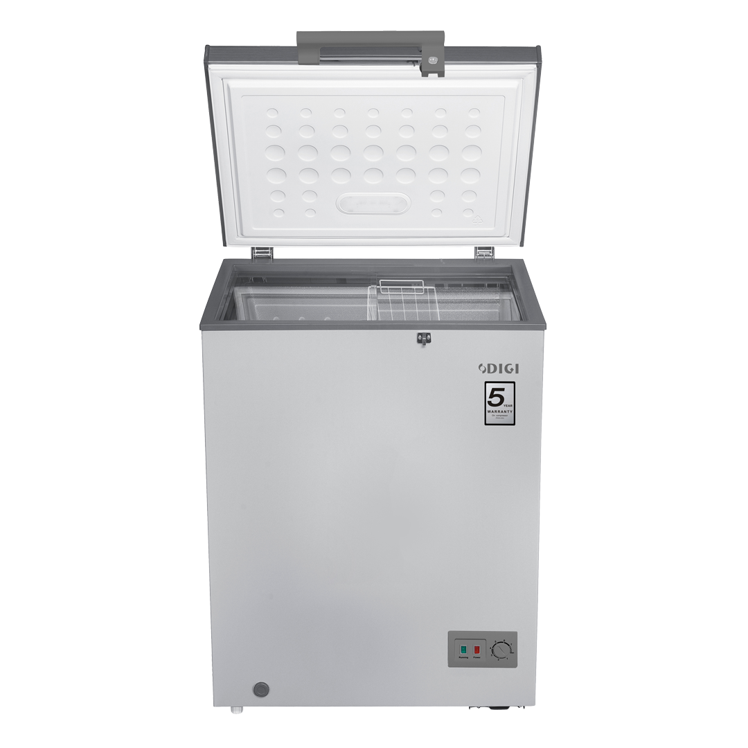 DIGI Freezer 100L With, Fast Freeze, LED Light, Lock & Key, 5Y Warranty (2025) thumbnail