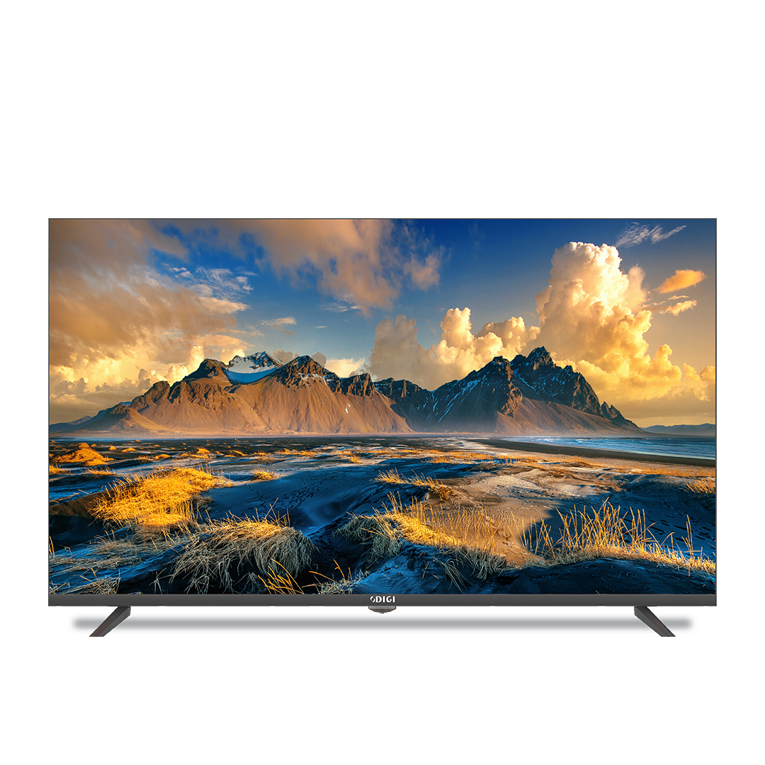DIGI 43 Inches Smart – FHD Smart TV, Android OS, Wi-Fi, Frameless, Netflix & YouTube, 2Y Warranty (2025)