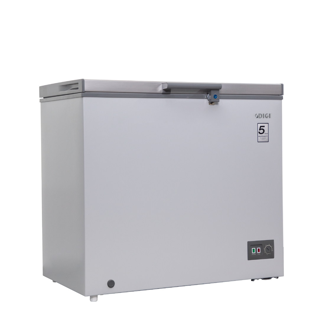 DIGI 200L Freezer with Sliding Glass Top, Fast Freeze, LED Light, Lock & Key, 5Y Warranty (2025) thumbnail