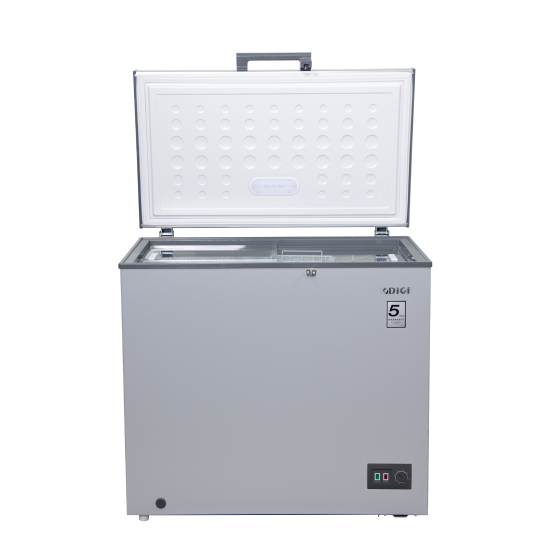 DIGI 200L Freezer with Sliding Glass Top, Fast Freeze, LED Light, Lock & Key, 5Y Warranty (2025) thumbnail