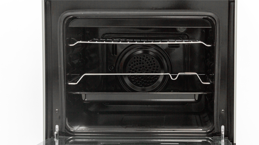 Spacious Electric Oven with Thermostat Control